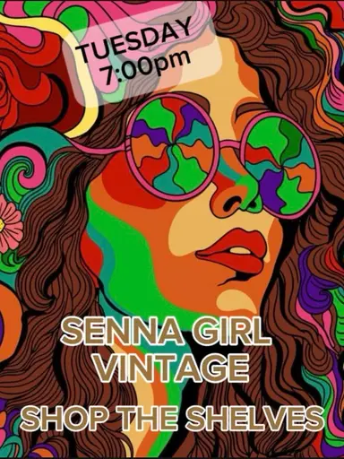 VINTAGE GLASS & TRINKETS 