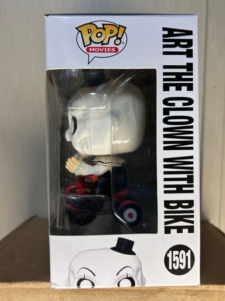 Art The Clown With Bike