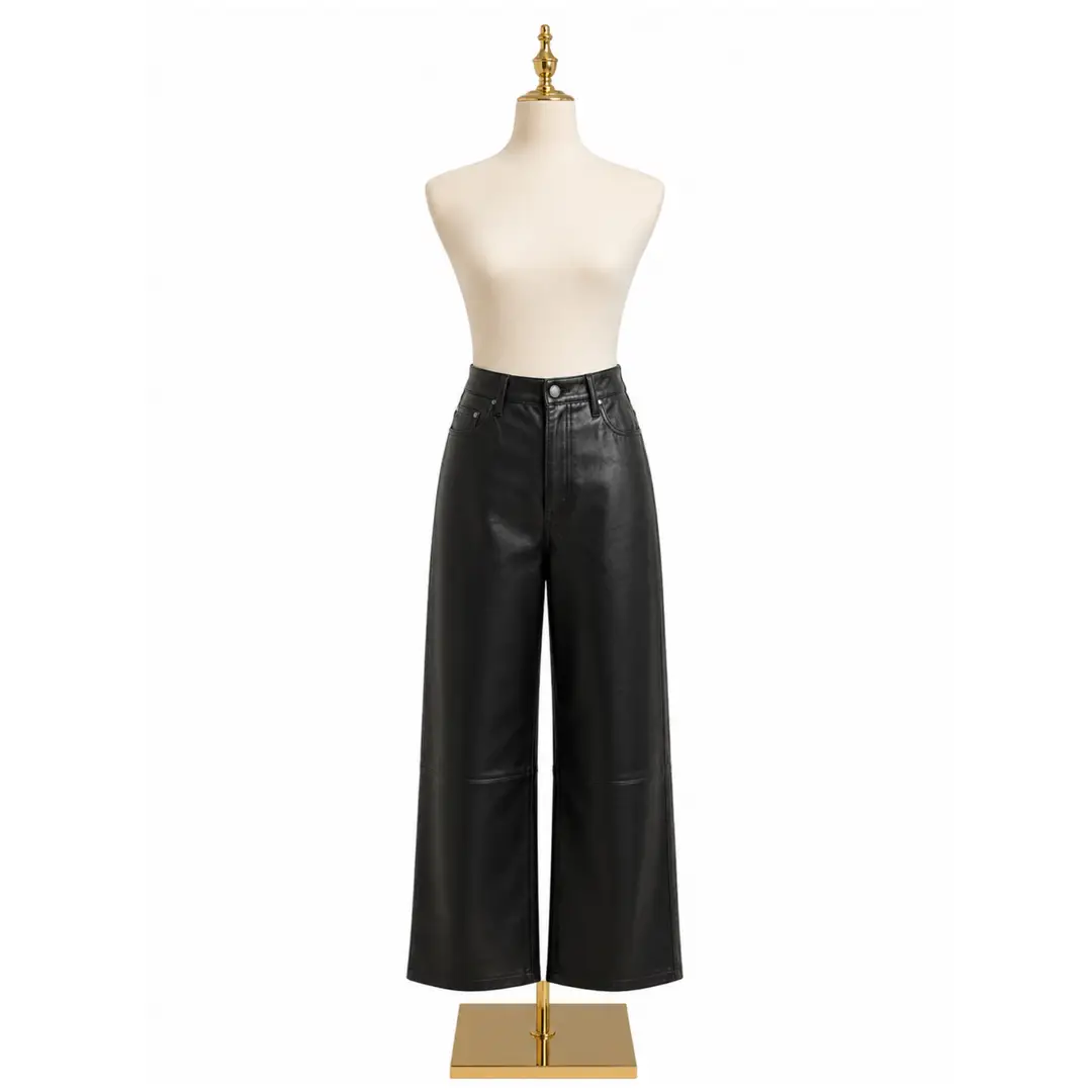Agolde Recycled Leather Pants Sz 34