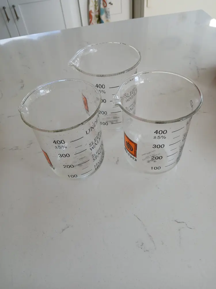 Hallmark  Halloween  Beakers Witch Ware (set of three)