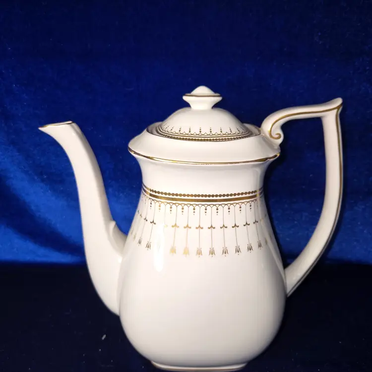 216  Spode Demitasse Set Queen's Gate Bone China VTG 1965 England Marked 16 Pcs