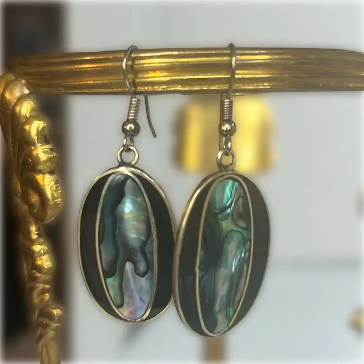 Abalone Sterling Earrings