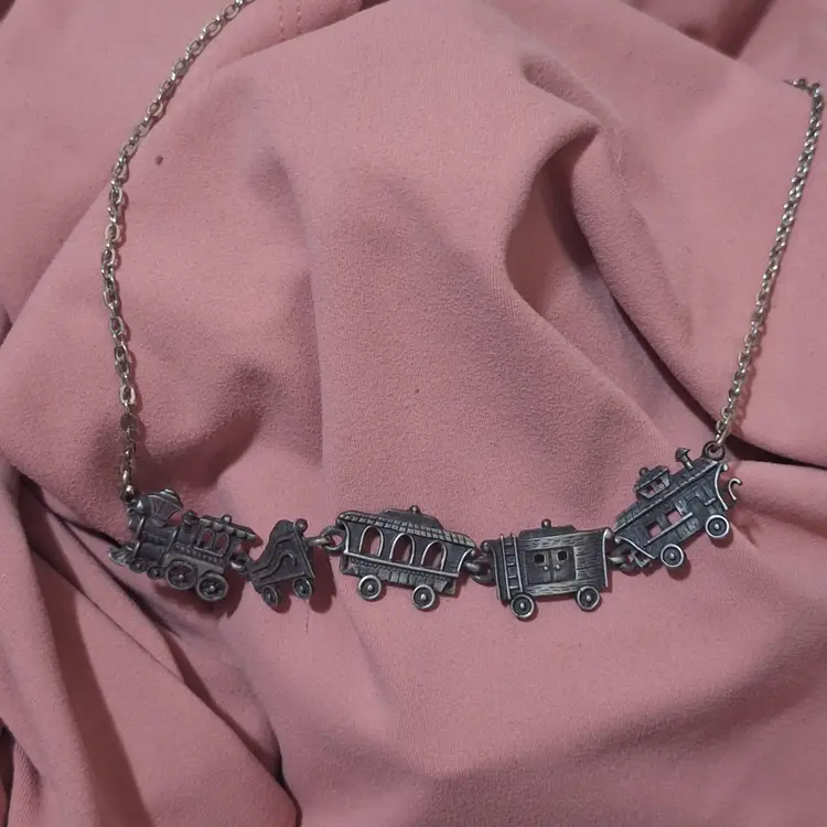 J.J. Jonette Train Necklace