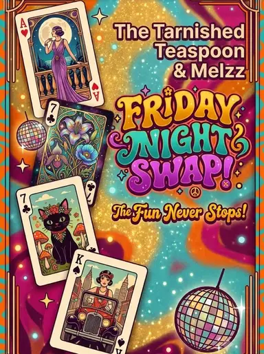 Friday Night ✨Swap Cards With Jenn&Melzz