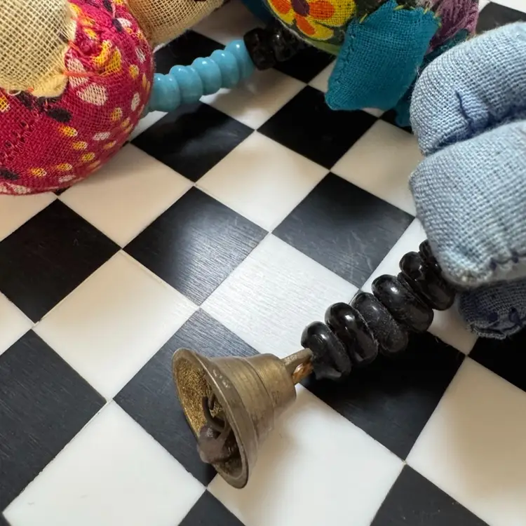 Vintage Handmade Turtle Garland