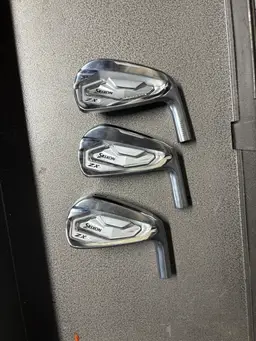 Srixon ZX5 MKII Iron Heads 5 7 8 Forged Set of 3 .355 Taper Pulls Used Right Handed