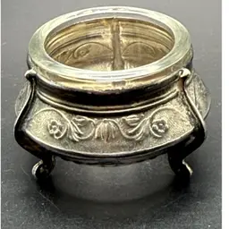 Antique Russian Open Salt Cellar