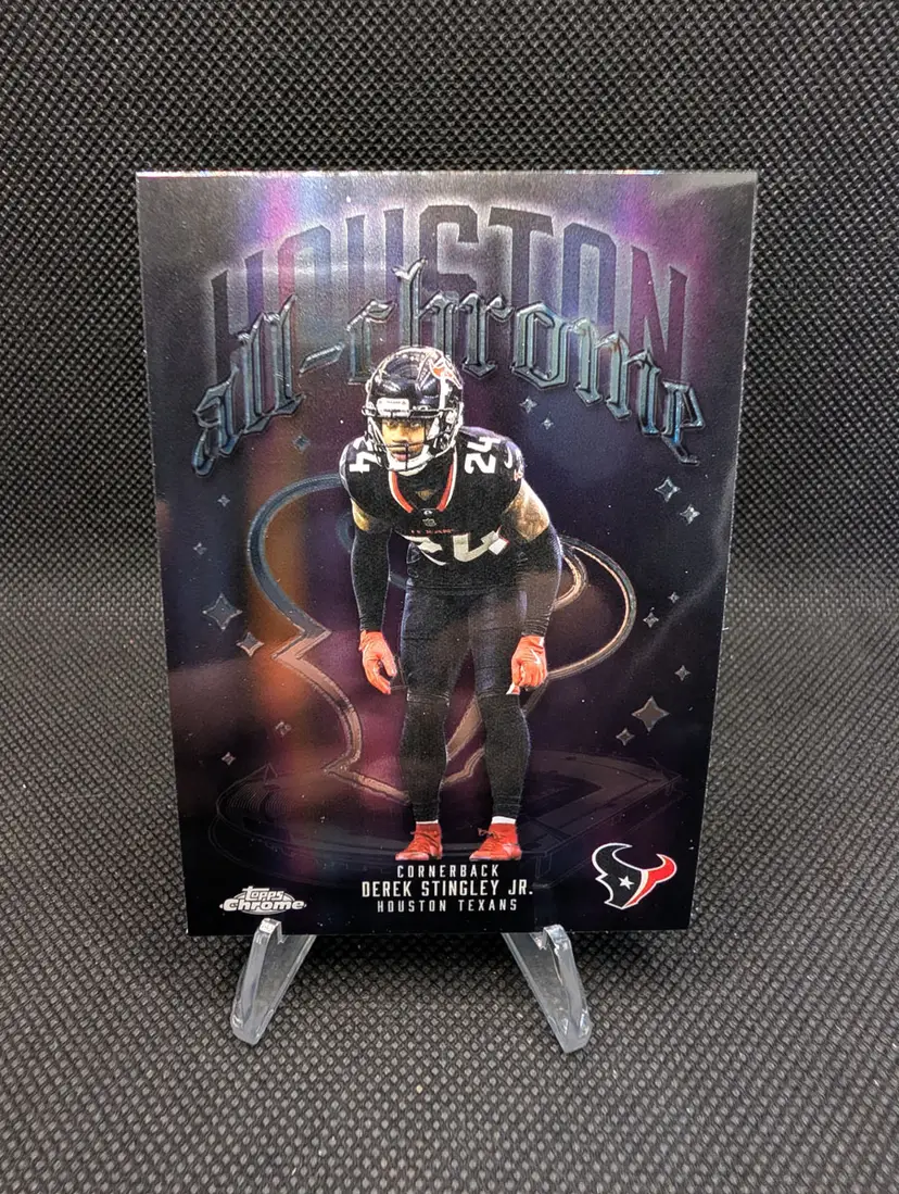 Derek Stingley Jr. 2025 Topps Chrome All-Chrome #ACT-19 - Houston Texans