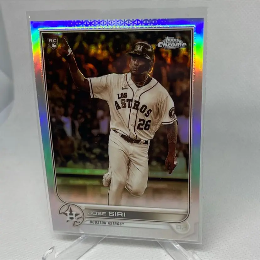 Jose Siri Sepia 2022 Topps Chrome Refractor Rookie 
