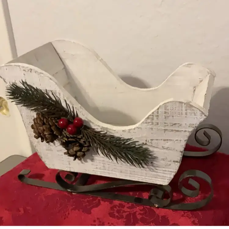 Rustic Wooden Sleigh