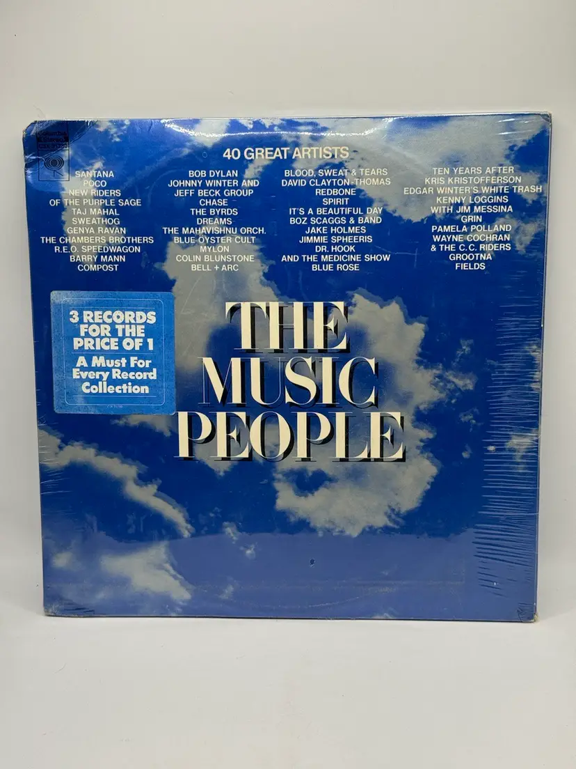 The Music People - Various Artist - 3 LP Set - Columbia C3X 31280 - NEW Sealed