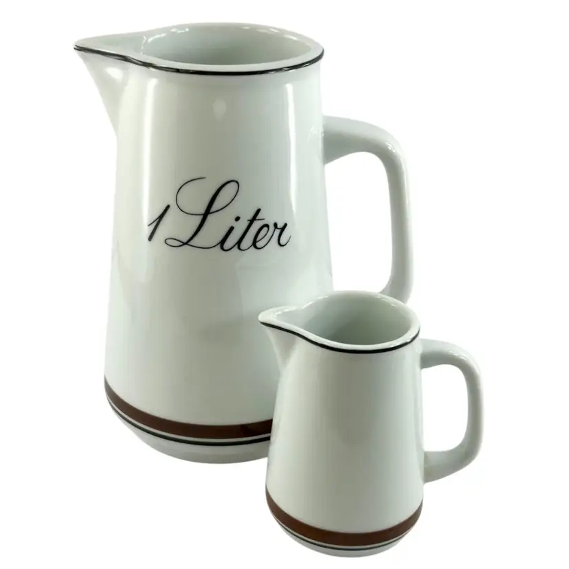 Vintage 1970’s IKEA “Gourme” Pitcher And Creamer