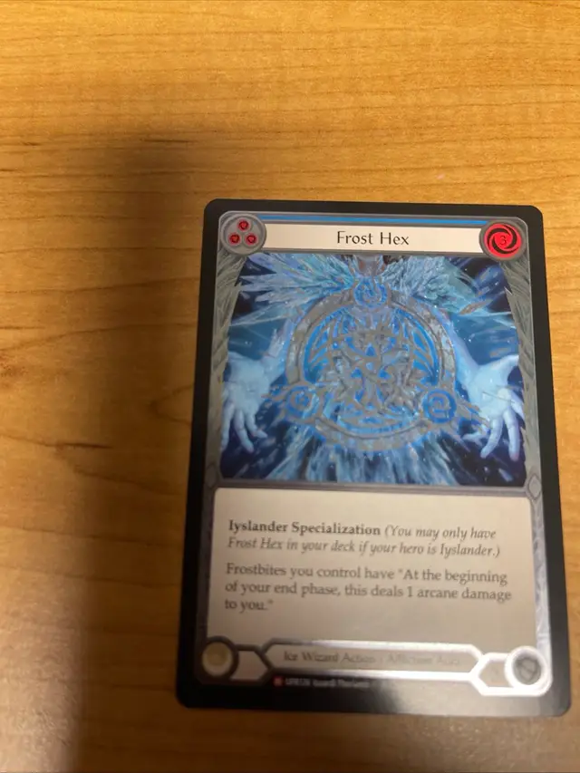 Flash And Blood Up Rising Frost Hex Cold Foil majestic