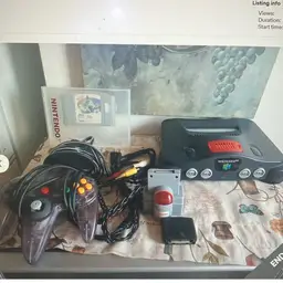 Nintendo 64 Bundle Atomic Purple Clayfighter Rumble Bundle