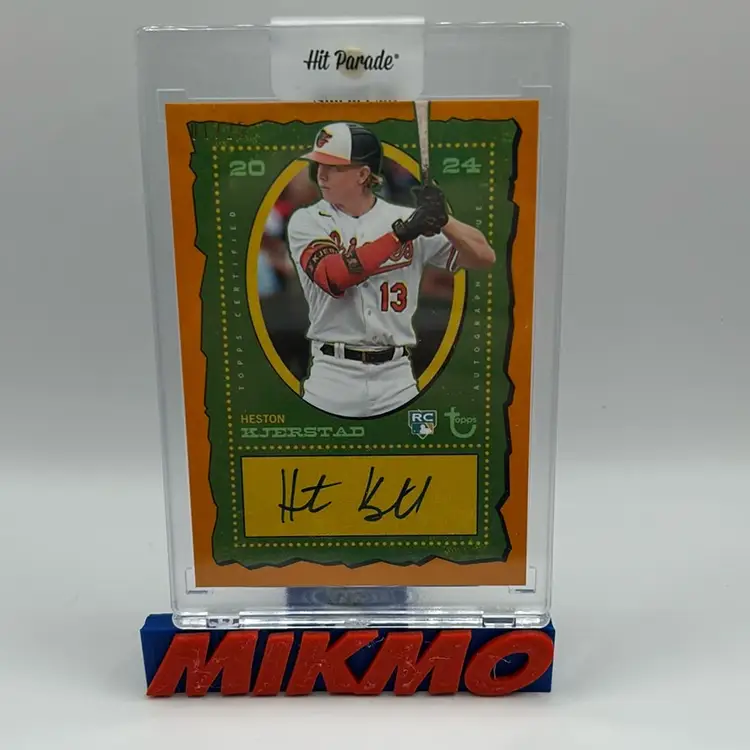 Heston Kjerstad Brooklyn RC Orange Auto /25