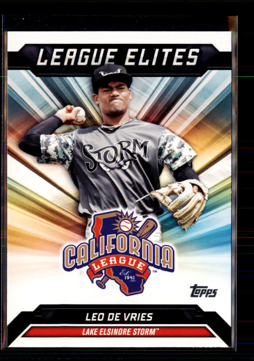 Leo De Vries 2025 Topps Pro Debut League Elites #LE-11 - (135) - Lake Elsinore Storm