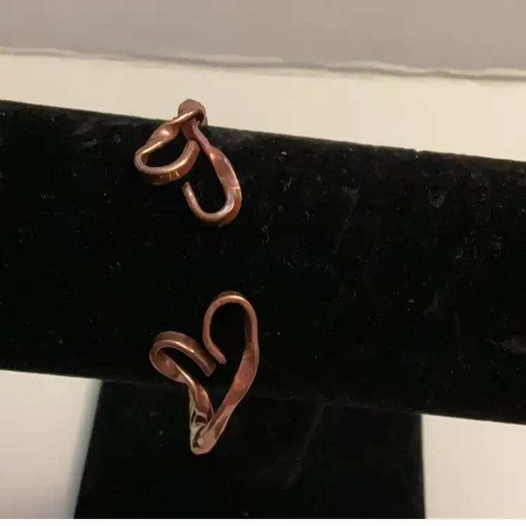 Twisted Copper Wire Bracelet Made By Me