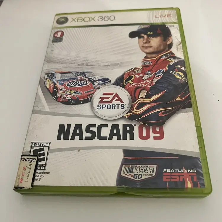 NASCAR 09 - 🚘 Xbox 360 Video Game by EA Sports Complete! Tested CIB W Manual