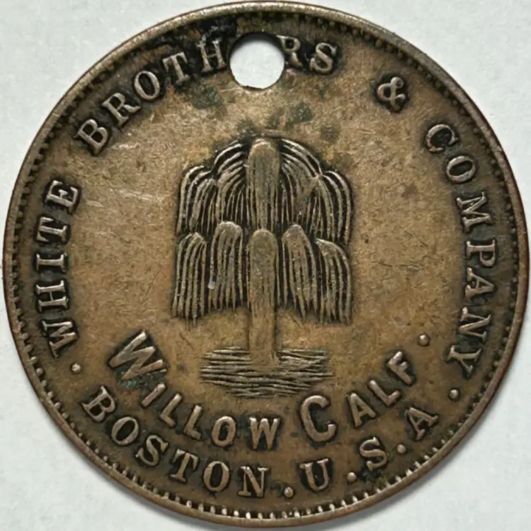 1890’s White Brother & Co. Good Luck Token