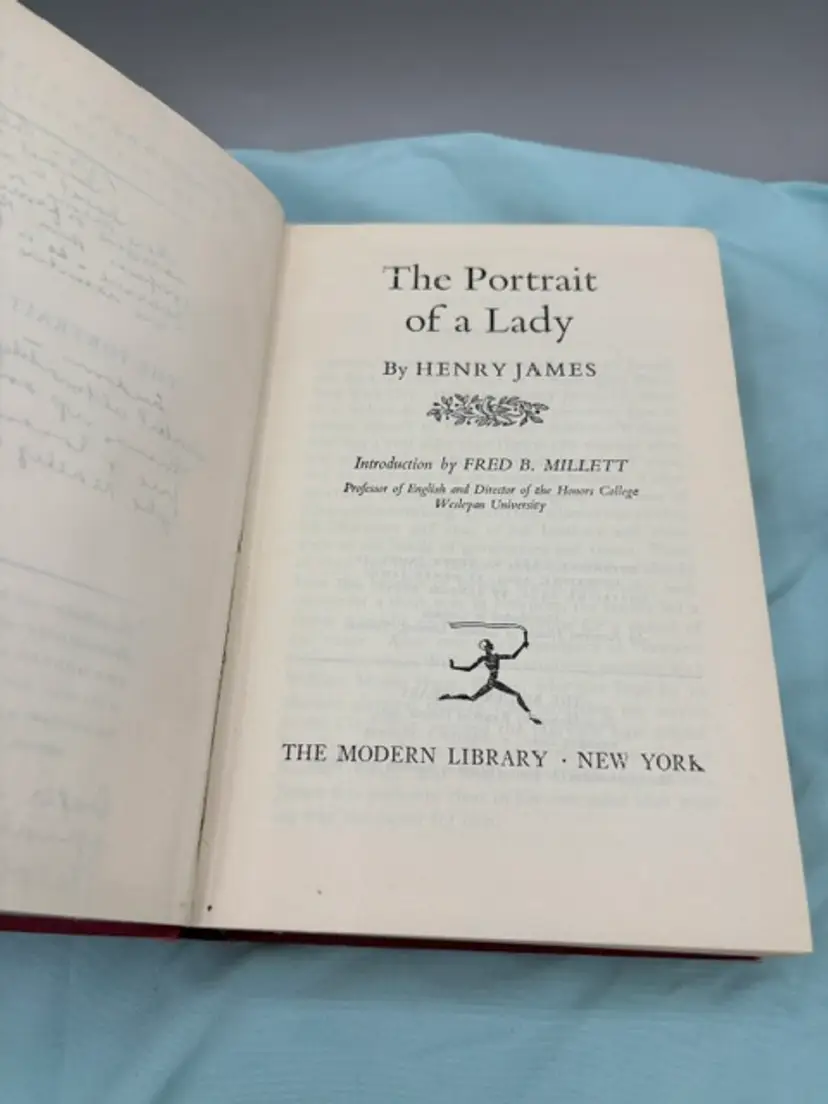The Portrait Of a Lady By Henry James 1951 Hardcover..H-12