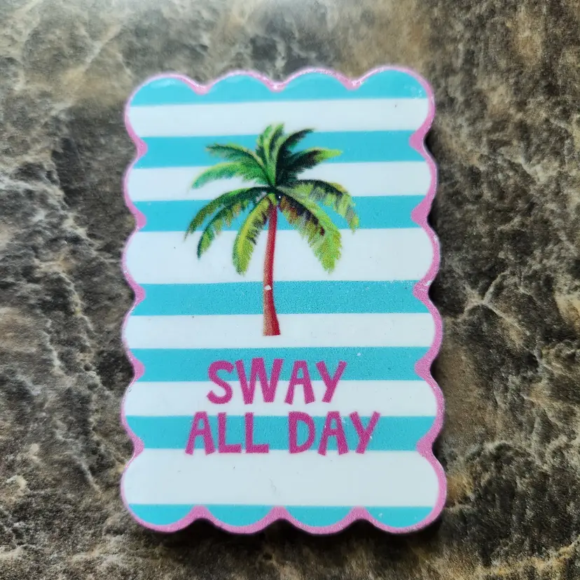 Palm Tree Fridge Magnet 2"x3"