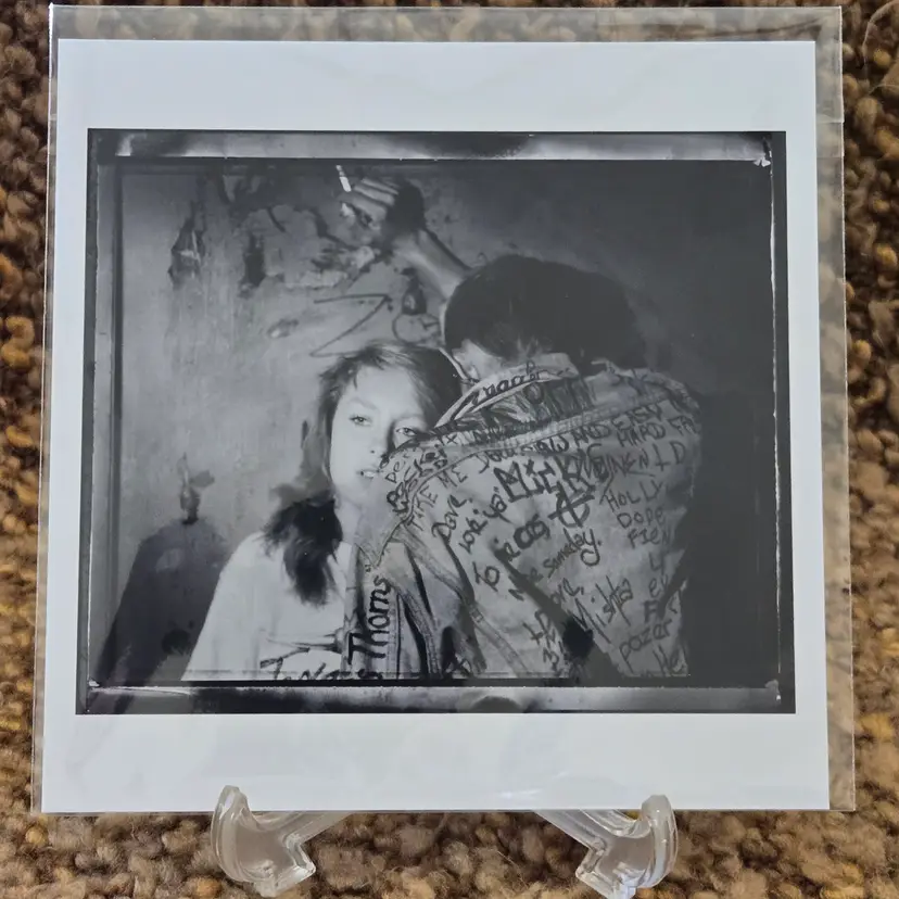 Square Print Jim Goldberg Magnum 6" x 6" Dave and Cookie jonesin' Hollywood 1989