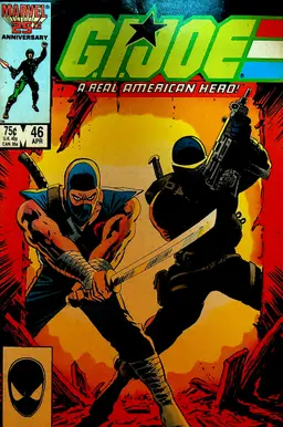 GI Joe a Real American Hero 46 Marvel Comics