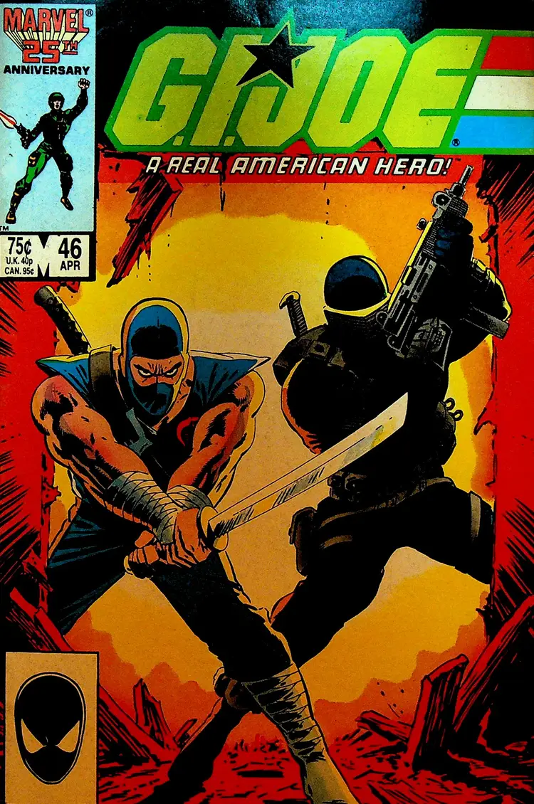 GI Joe a Real American Hero 46 Marvel Comics
