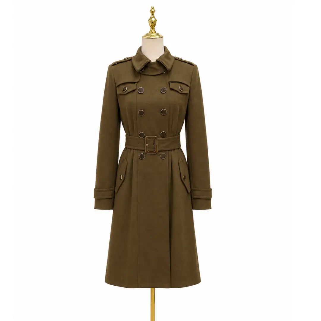 Gucci Army Green Coat Sz S