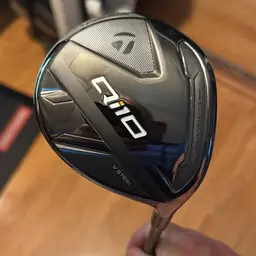 Mint Taylormade Qi10 7 Wood With Fujikura Ventus TR 6-R Shaft With Headcover