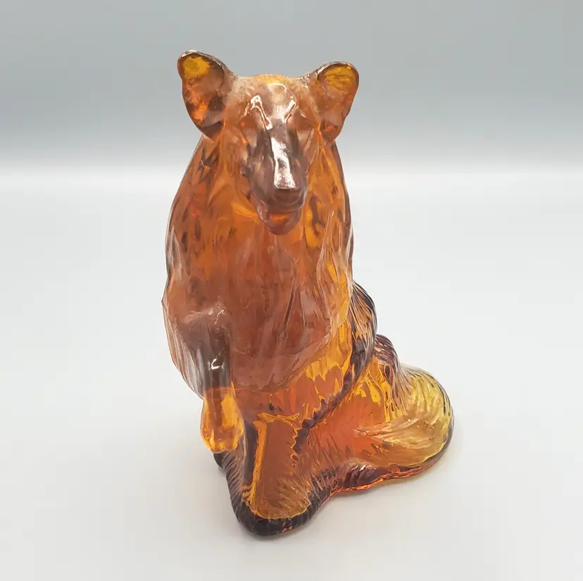 Vintage Avon Empty Figural Bottle, "faithful Laddie" Deep Woods Aftershave, Collie