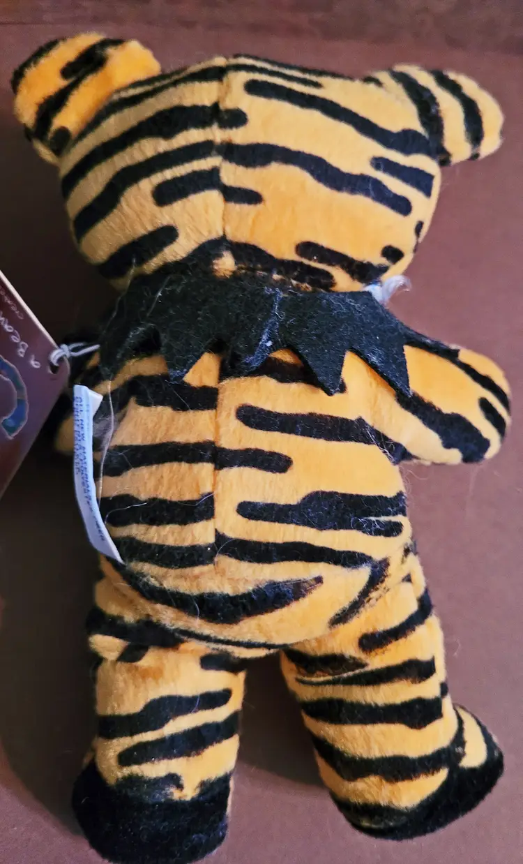 Vintage Grateful Dead Plush Bear 'Samson 6.21.80 West High Aud.' c.1997