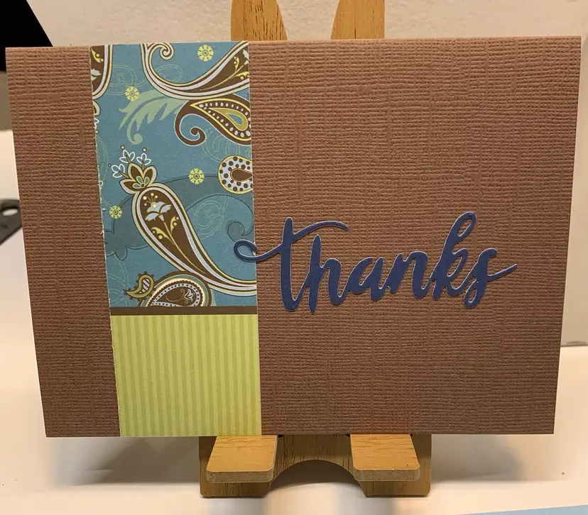 Thanks Greeting Card