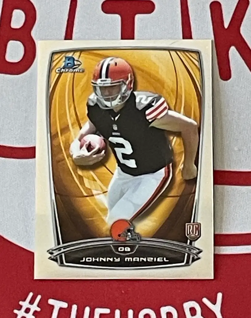 2014 Bowman Chrome Johnny Manziel 