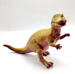 Vintage 1991 Ceratosaurus Dinosaur Rubber/Plastic Figure Toy 12.5”