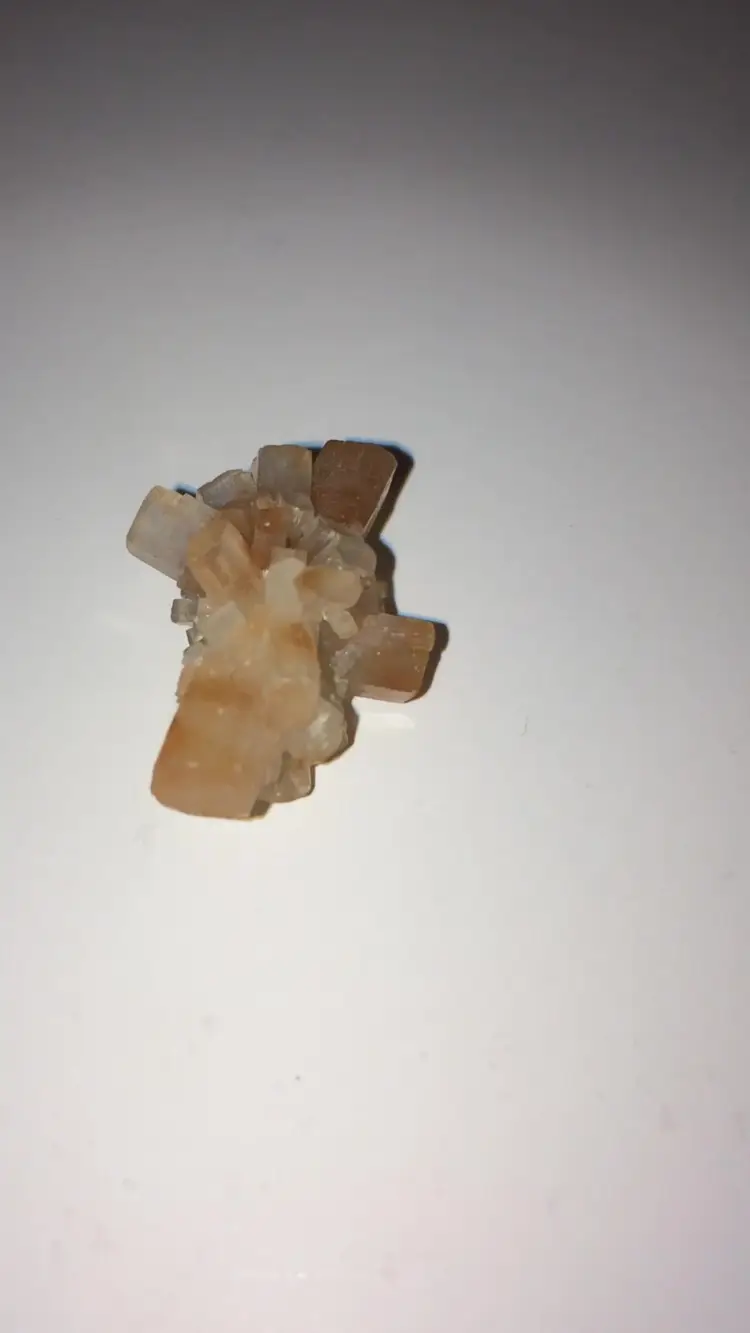 Natural Aragonite Crystal Cluster 4.7 Grams 1" x 3/4" x 1 1/2" Round. Small but Mighty Fine!