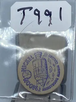 Moon Nickel Aldrin Collins 12th Annual Hotel Muehlebach KC MO Nov 1970 Lot991