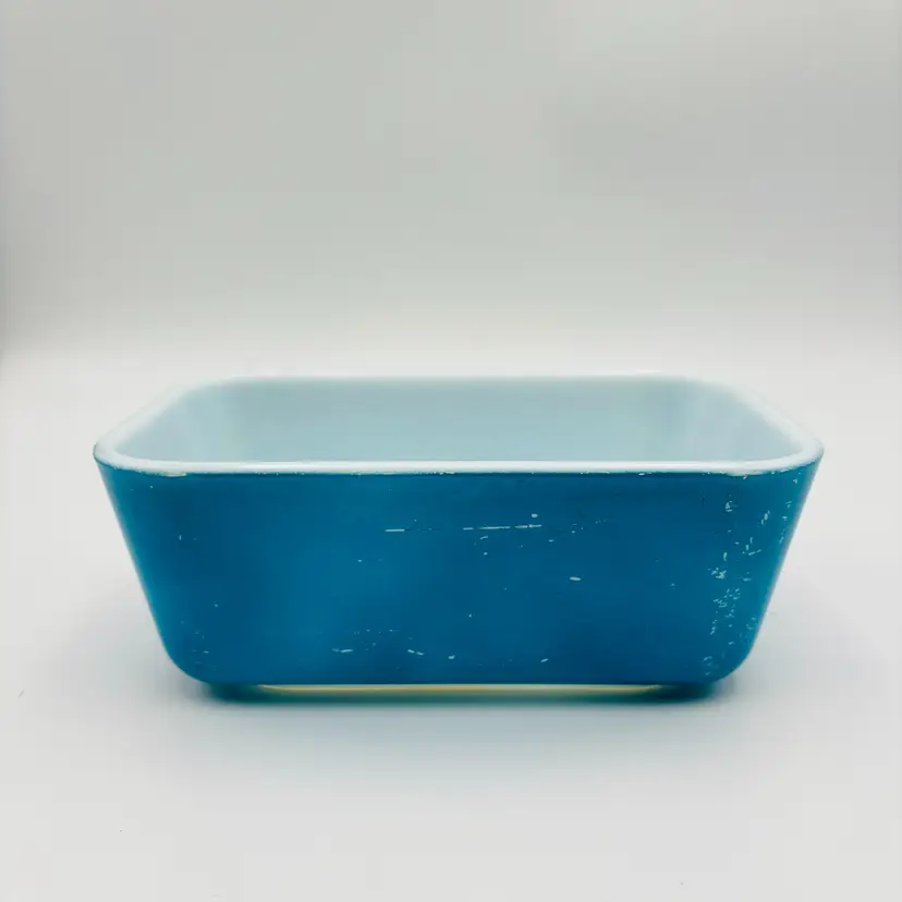 Pyrex Refrigerator Dish Fridgie 0502 Dish Primary Blue No Lid