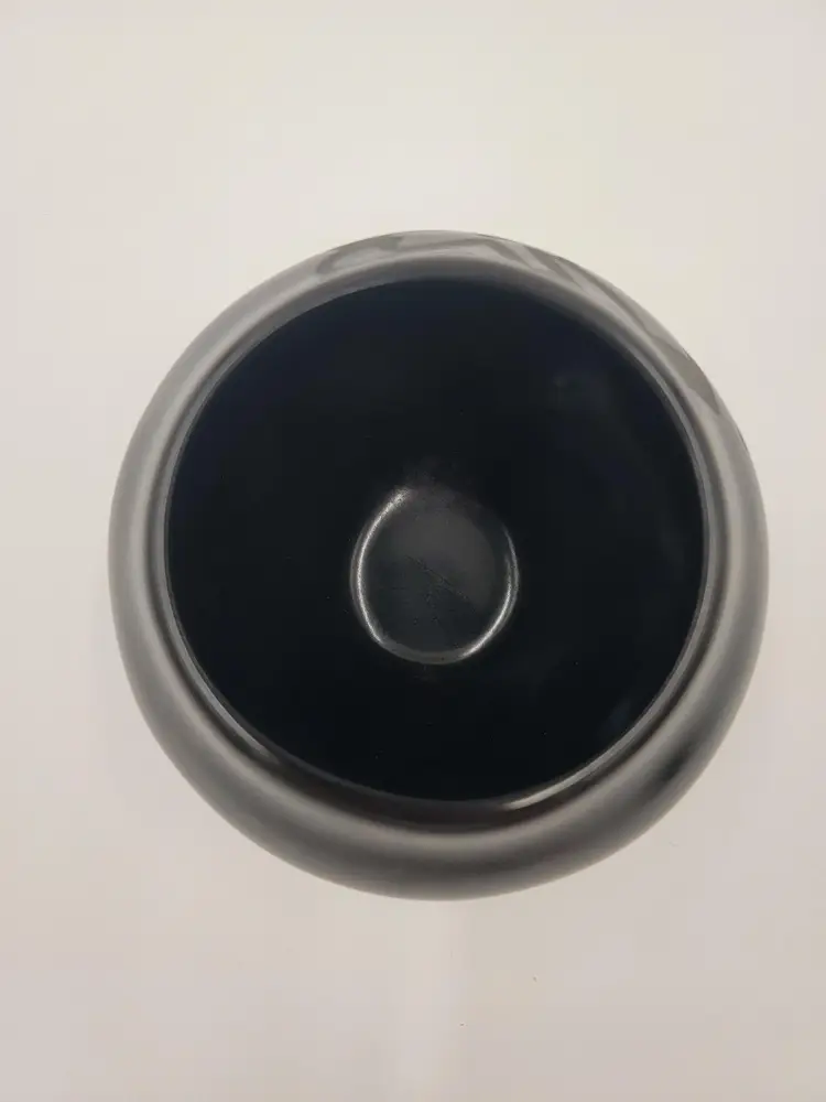 #01 Monochrome Elegance Ceramic Bowl. Has Makers Mark