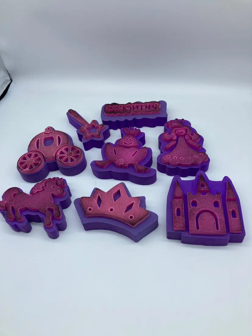 Foam Princess Stamps