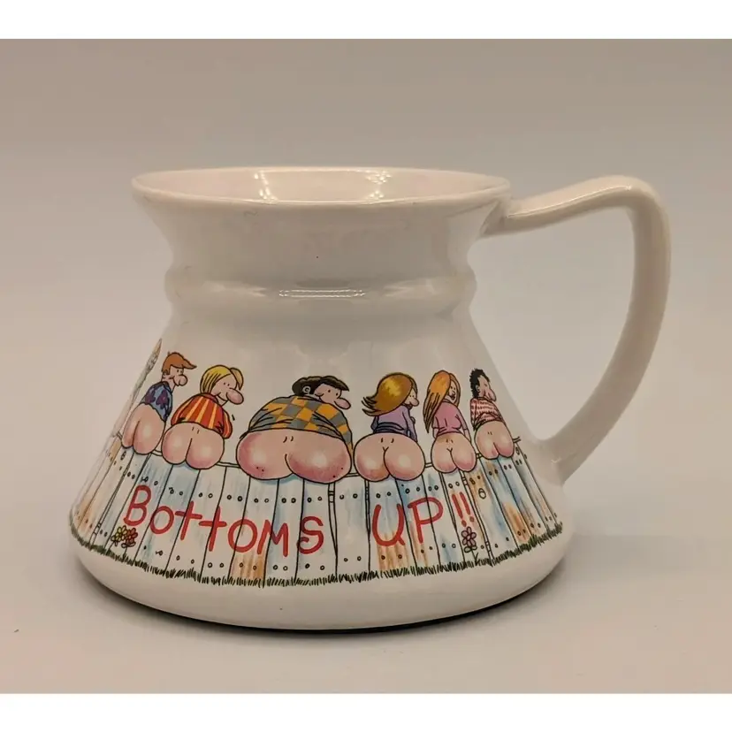 Bottoms Up by Hiroshi No Spill Mug Moodz