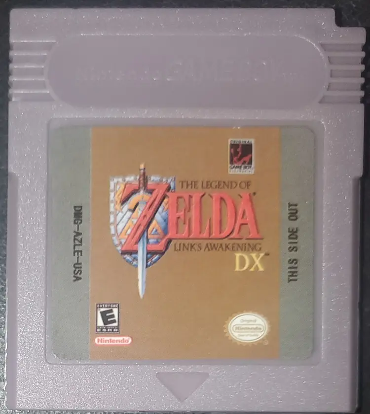 Link's Awakening DX GBC Video Game Cartridge Nintendo Game Boy Color