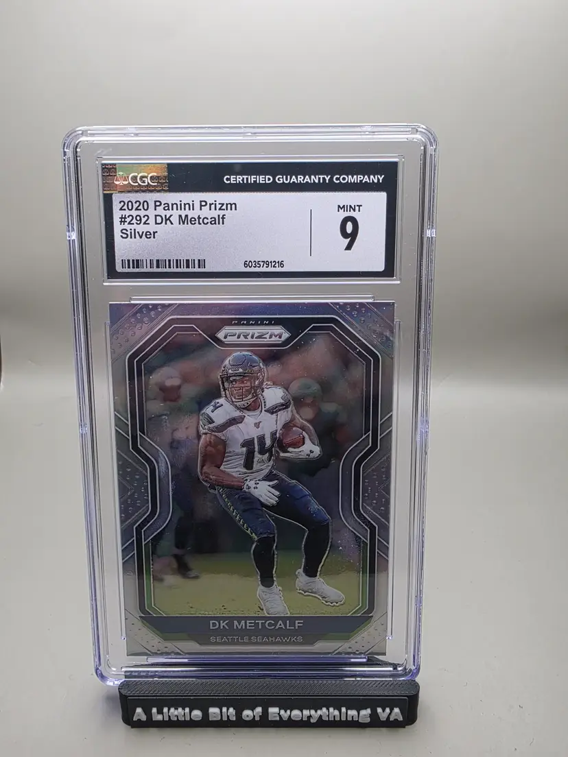 DK Metcalf #292 2020 Prizm CGC 9