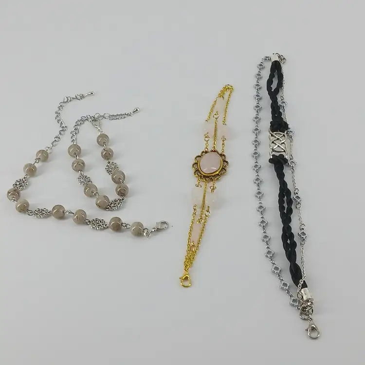 Four Handmade Bracelets