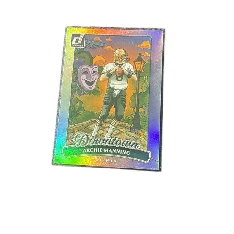 2025 Panini Donruss Archie Manning Downtown Short Print Insert! Case Hit! SSP!