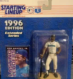 1996 KEN GRIFFEY JR MARINERS STARTING LINEUP FIGURE EXTENDED SERIES! NIP