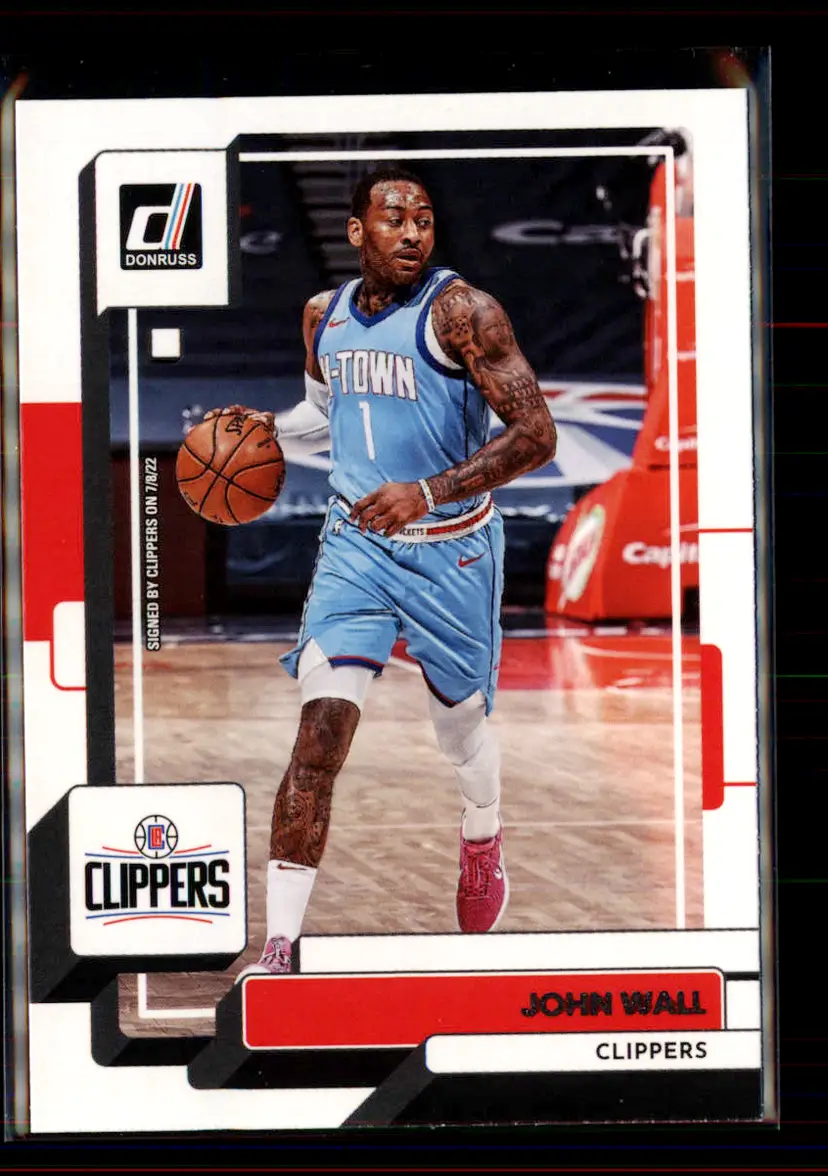 John Wall 2022-23 Donruss #194 - (2) - Los Angeles Clippers
