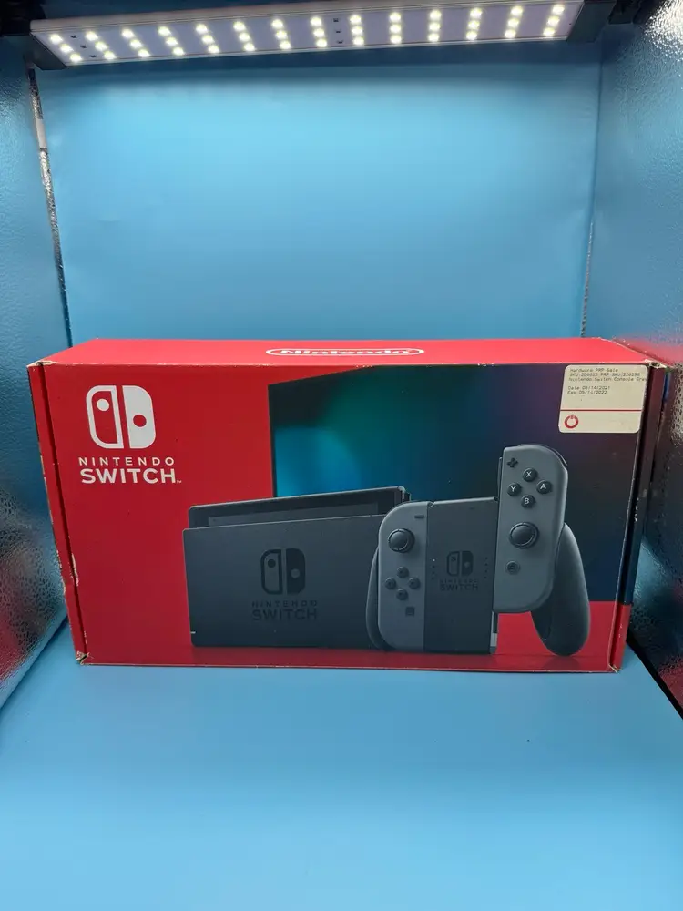 Nintendo Switch Box And Accessories-charger, Dock, Controller Mount, No Console
