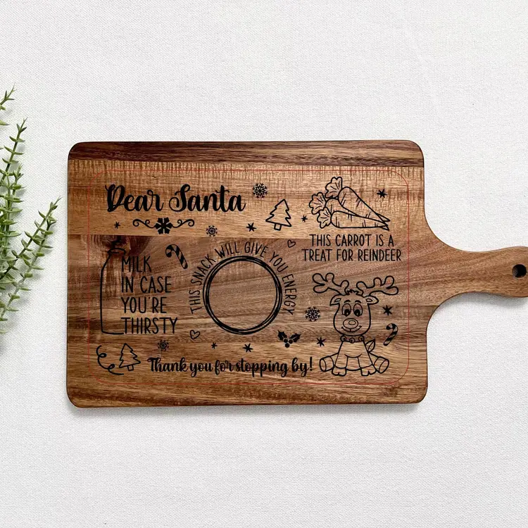 Engraved Acacia Wood Cutting Board. Will be treated with food safe mineral oil. Please allow an additional 5-7 days for shipping as this is a made to order item