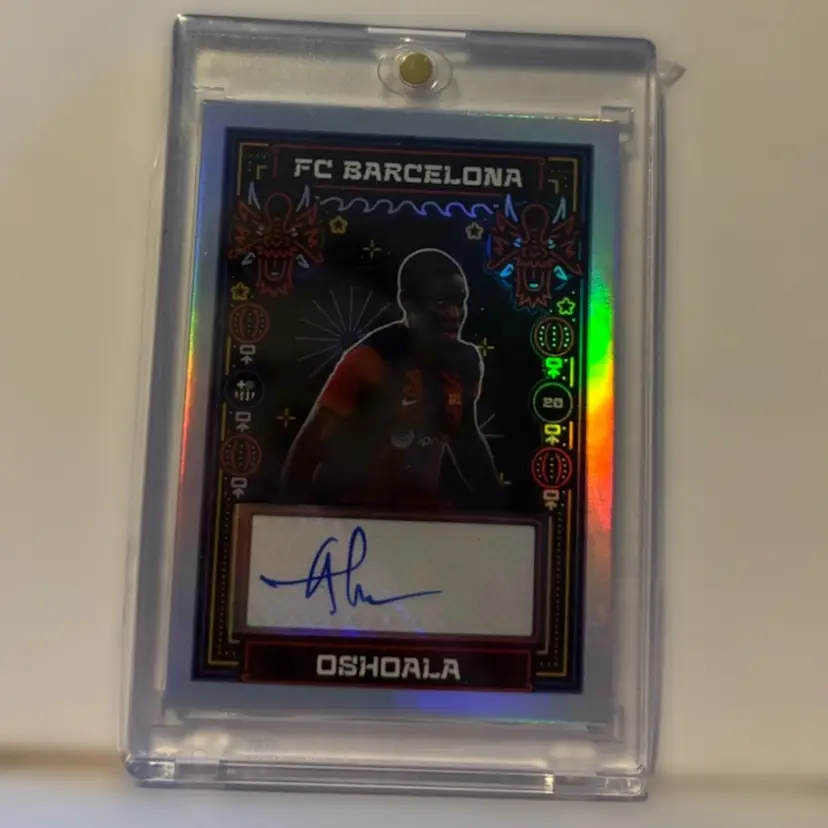 Oshoala Topps Year Of The Dragon Auto Barcelona Fc Femini And Bay Fc Player